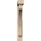 Ekena Millwork Legacy Block Smooth Bracket w/ Offset Brace, Douglas Fir, 5 1/2"W x 32"D x 40"H BKT0604X32X40LEC05SDF - alternate 2
